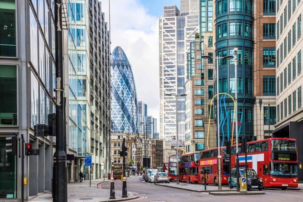 Gorgeous Flatb Central London Liverpool St Station Dış mekan fotoğraf